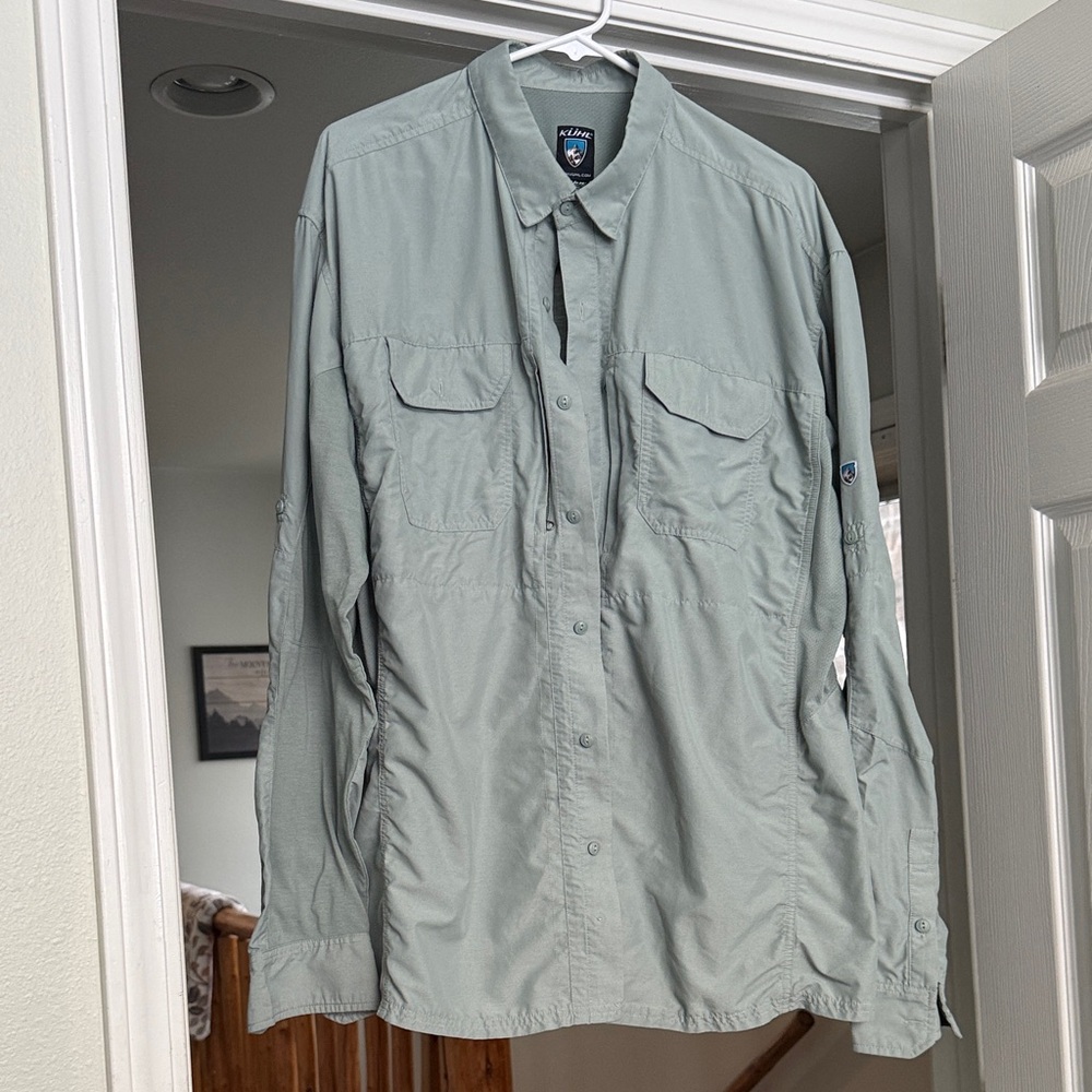 Kuhl Men's Sage Green Shirt Jacket